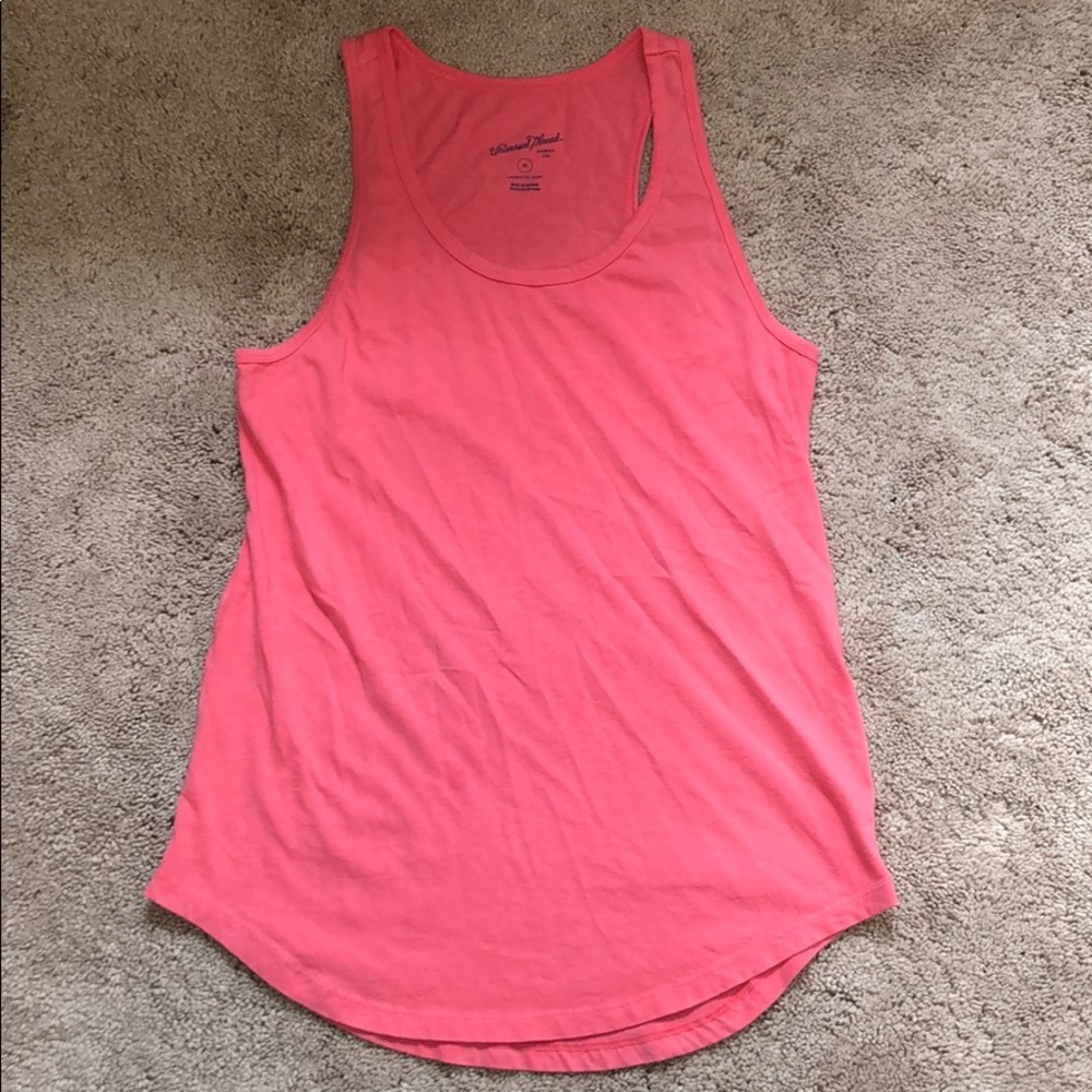 pink teens tank top